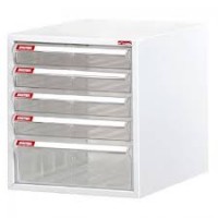 Shuter 文件櫃 A4 System Drawers A4-105P, 5-Drawers (H287 x W263 x D343)