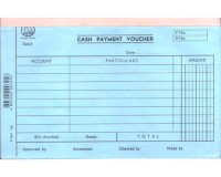 會計傳票-英文 Accounting Voucher ''English'' #1767A Cash Payment Voucher