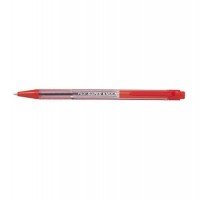 Pilot 按掣原子筆 Retractable Ball Pen #BPK-P Super Knock-80  – Red