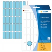 Herma 顏色標籤 Colour Label (Rectangle Shape) #2353-12x30mm (Blue)